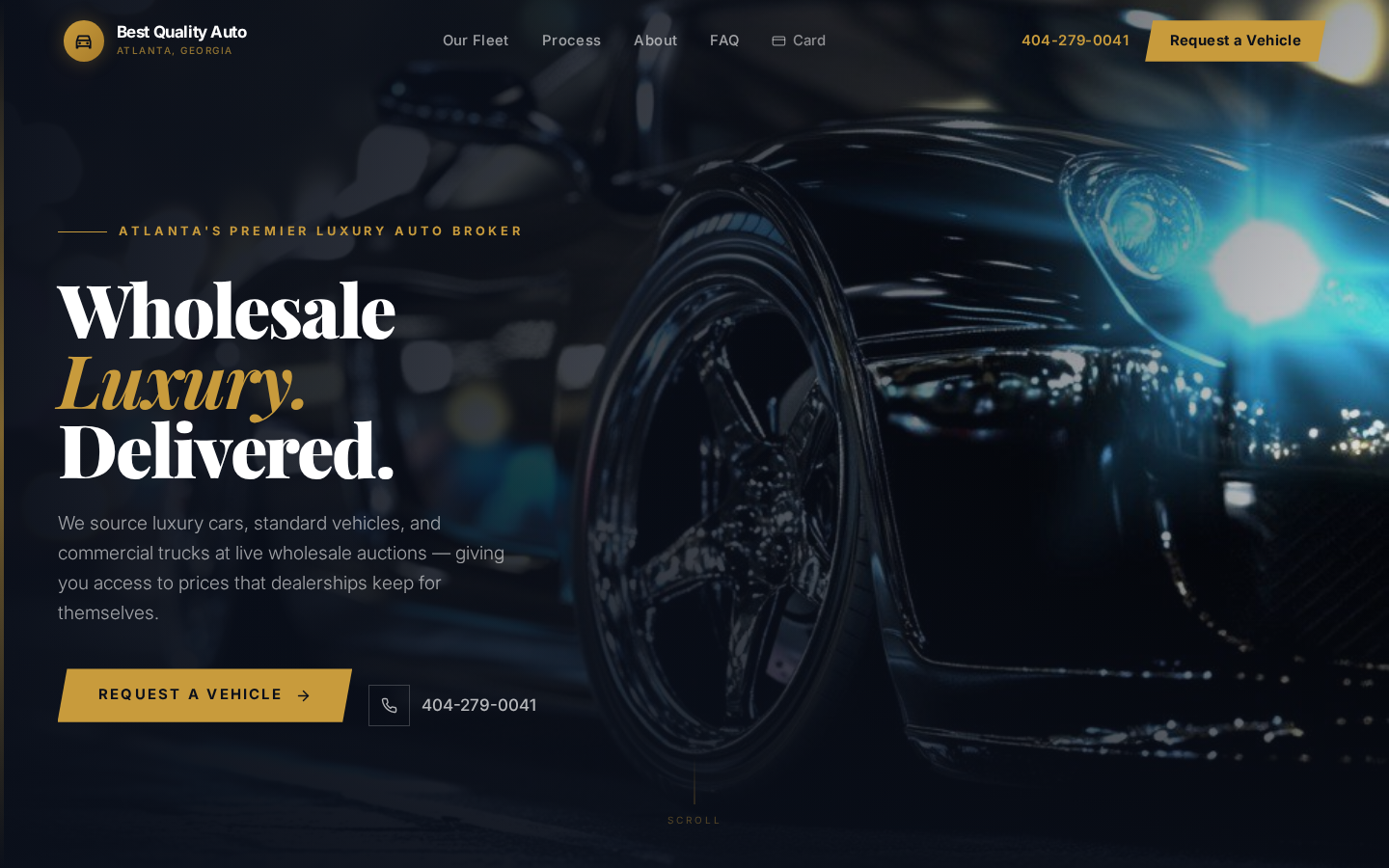Best Quality Auto marketing site