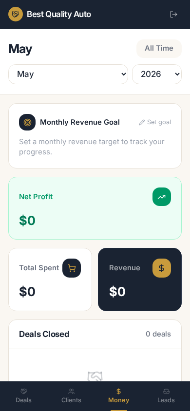 Best Quality Auto Money screen on iPhone